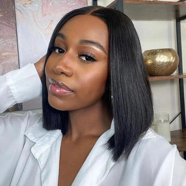 5x5 Closure Glueless Undetectable Lace Bob Wig | Pre-plucked-03