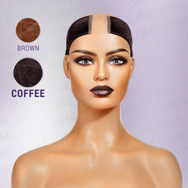 1pc Adjustable Velcro Lace Wig Grip Band, Velvet Comfort Headband-01