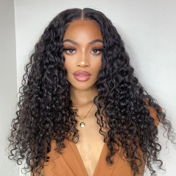 Wet And Wavy | Glueless 13x4 Frontal HD Lace Side Part Long Wig | Large & Small Cap Size - US Only-01