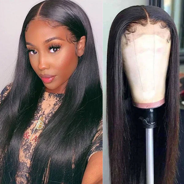 Luvme Hair glueless silky blunt cut 4x4 closure bob wig, beginner friendly, upgraded 2.0, showcasing smooth, natural-looking hair.