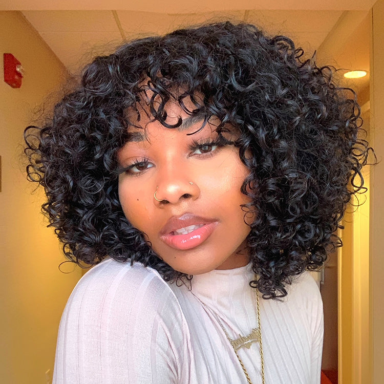 Newbie Only | Luvme Viral Shaggy Style Curly Wig