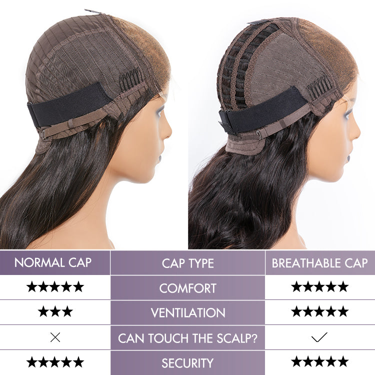 Luvme Hair 180% Density | Trendy Brown with Black Peekaboo Loose Wave Glueless 5x5 Closure Lace Wig - US Only-09