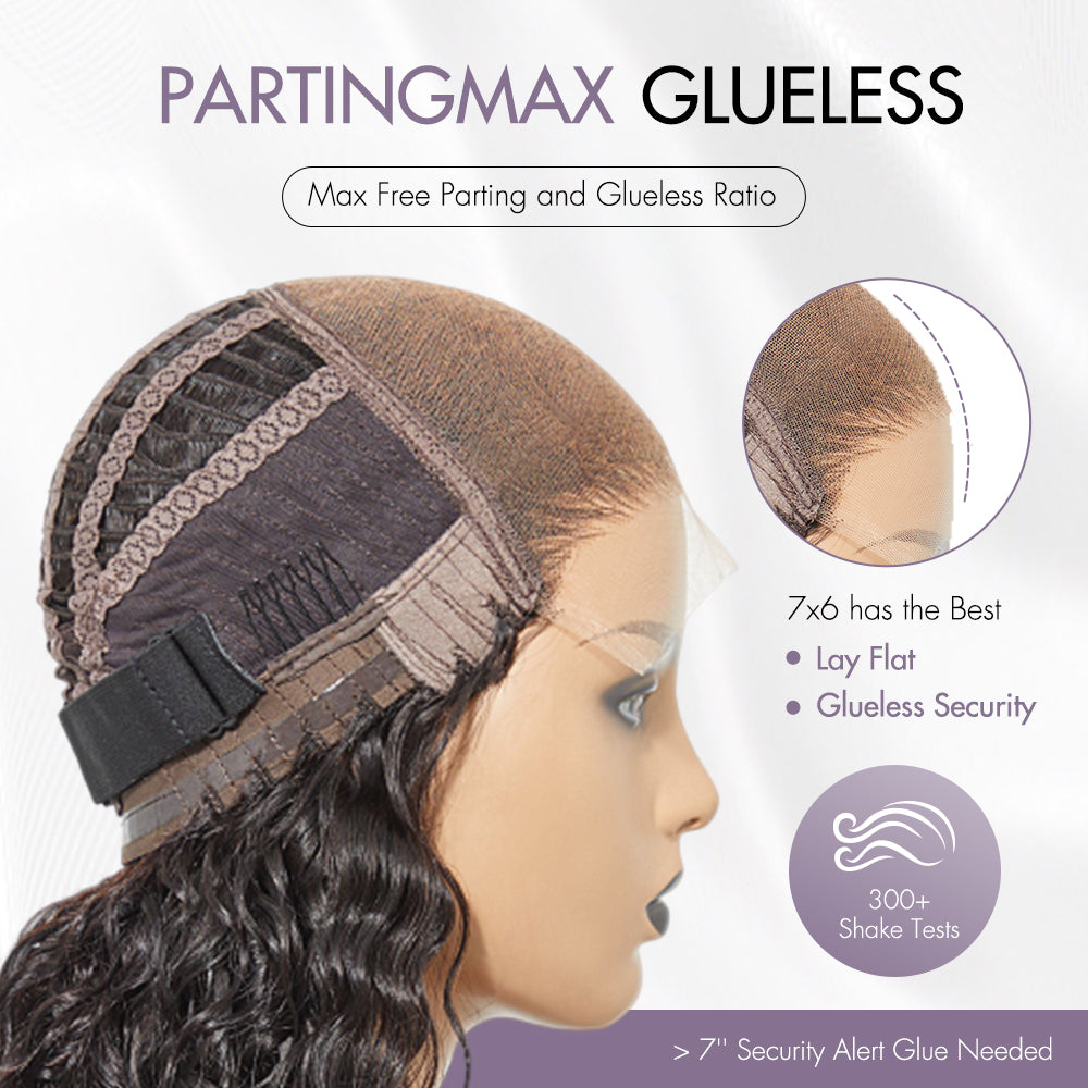 Crazy Wednesday | Luvme Hair PartingMax Glueless Wig Loose Body Wave 7x6 Closure HD Lace Pre Plucked & Bleached Ready to Go-15