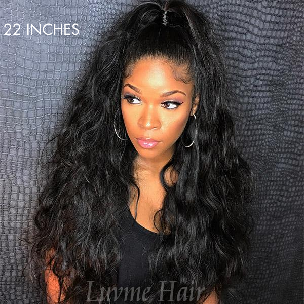 Body Wave Half Wig High Density Affordable 100% Human Hair Wig - US ONLY-02