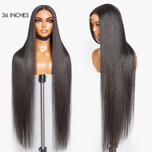Luvme Hair 180% Density Royal Luxury Super Long Silky Straight 5x5 Closure HD Lace Wig 100% Human Hair-02