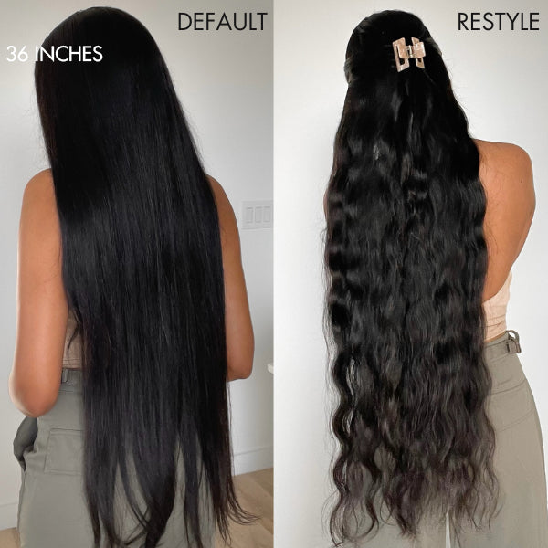 Luvme Hair 180% Density Royal Luxury Super Long Silky Straight 5x5 Closure HD Lace Wig 100% Human Hair-03