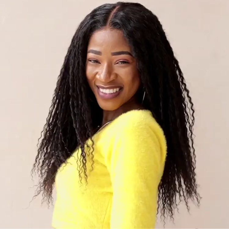 LUVME TWIST | Dreadlock Style 5x5 Closure Lace Glueless Wig Mid Part Long Wig - US ONLY-01