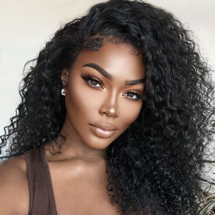 4C Edges | Right Side Part Glueless 5x5 Closure / 13x4 Frontal HD Lace Ear to Ear Fluffy Water Wave Wig- US ONLY-02