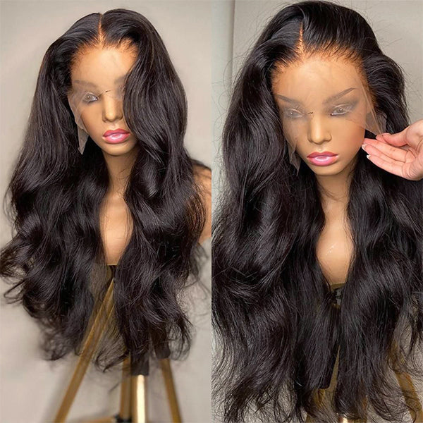 Luvme Hair 180% Density | Body Wave 13x4 Frontal HD Lace Glueless Long Wig - US ONLY-01