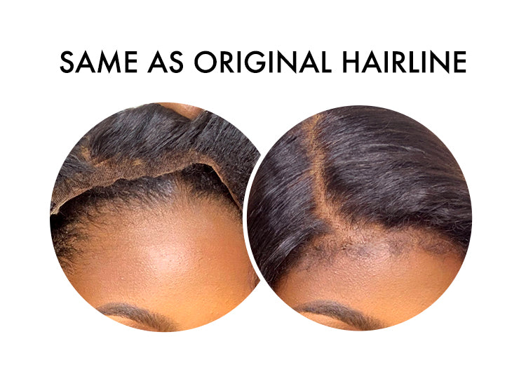 4C Edges | Ready-to-Wear Kinky Straight Bob Minimalist Lace Glueless Deep C Part Short Wig-02