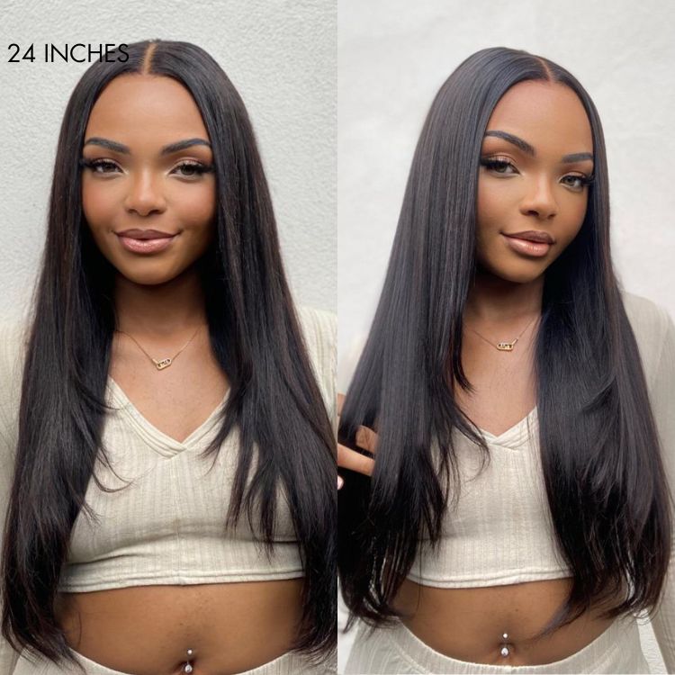 Bundle Deal | WIG RENEWAL SYSTEM + 180% Density Layered Cut Glueless 5x5 Closure Lace Wig | US ONLY