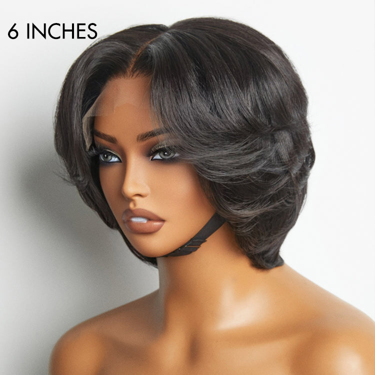 Exclusive Discount | Elegant Boss Vibe Short Pixie Cut Glueless Minimalist HD Lace Wig Ready to Go