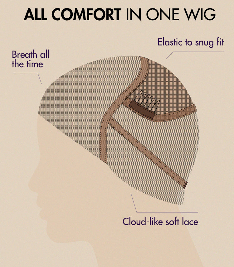 Luvme Hair Full Lace Classy Natural Black Body WaveFree Parting Half Up Half Down Wig Invisi Drawstring Cap Pre-cut Lace-22