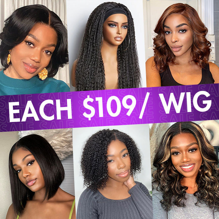 $109 Each | Final Deal | Up to 24 inches | 6 Styles Available | Under 100 Limited Stock | No Code Needed