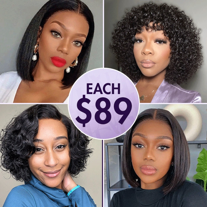 $89 Each | Final Deal | 08 inches to 12 inches | 4 Styles Available | Only 50 Left  | No Code Needed