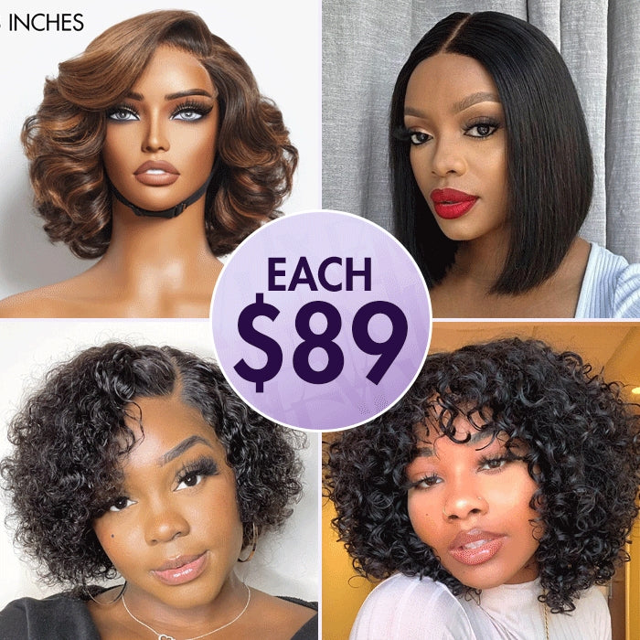 $89 Each | Final Deal | Lace Wigs | 4 Styles Available | Only 50 Left  | No Code Needed