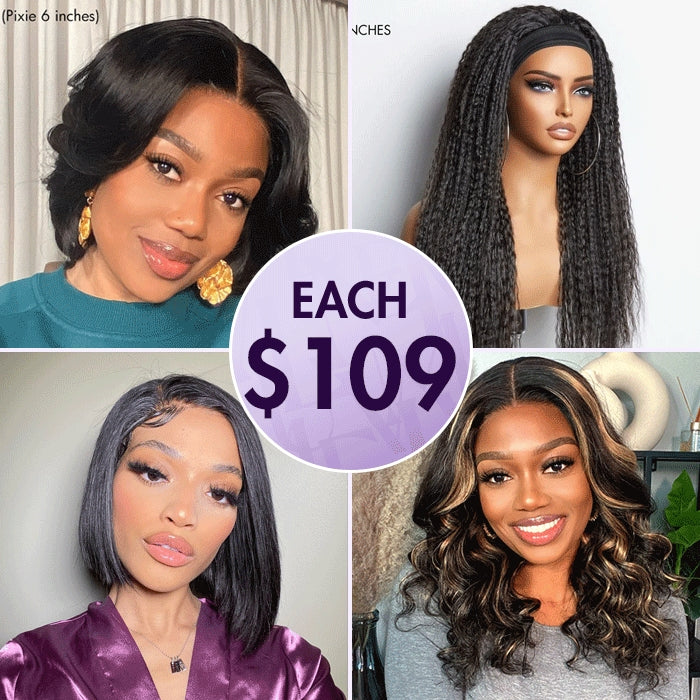 $109 Each | Final Deal | 08 inches to 12 inches | 4 Styles Available | Only 50 Left  | No Code Needed