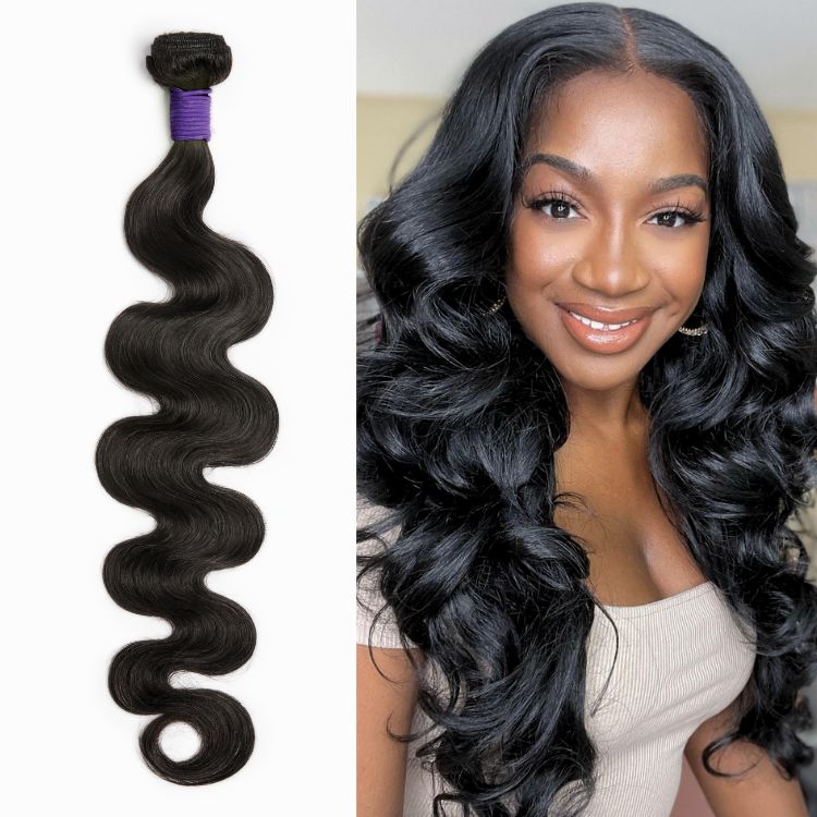 Upgraded Brazilian Hair | 1pc Body Wave 100% Virgin Brazilian Human Hair Bundle-07
