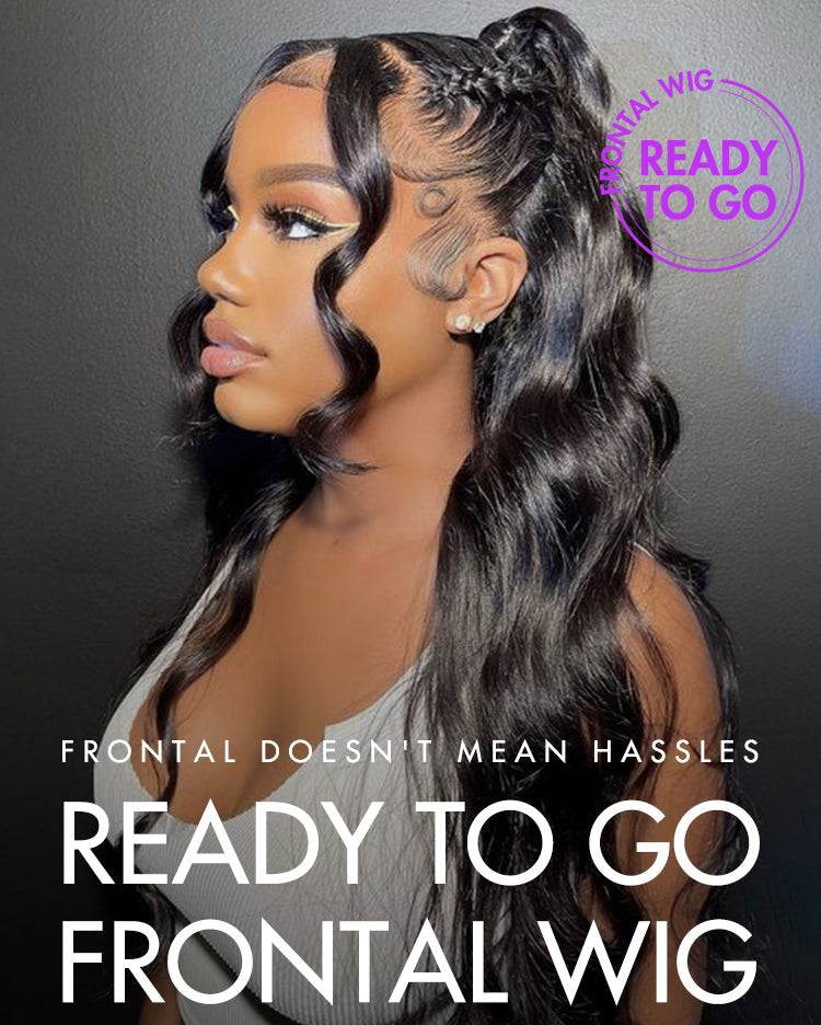 13x5 Ready To Go Frontal Wig | Nature Max Loose Body Wave Ear-to-ear Glueless HD Lace C Part Wig-10