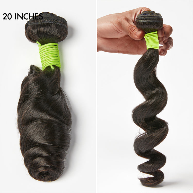 3pcs Big Curl 100% Virgin Human Hair Bundles