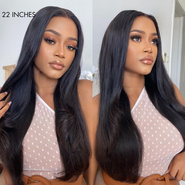 Luvme Hair PartingMax Glueless Wig Ready to Go Silky Straight 7x6 Closure HD Lace Pre Plucked & Bleached Breathable Cap