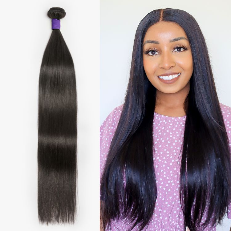 Upgraded Brazilian Hair | 1pc Straight 100% Virgin Brazilian Human Hair Bundle-13