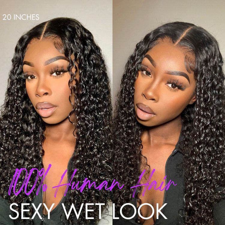 13x5 Ready to Go Frontal Wig | Nature Max Deep Wave Ear-to-ear Glueless HD Lace Long Wig