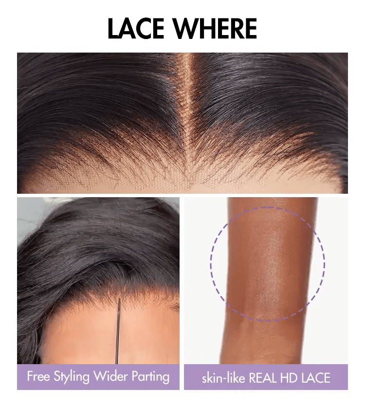 Upgraded Brazilian Hair | 3 Bundles with 5x5 HD Lace Closure Virgin Straight Hair-16