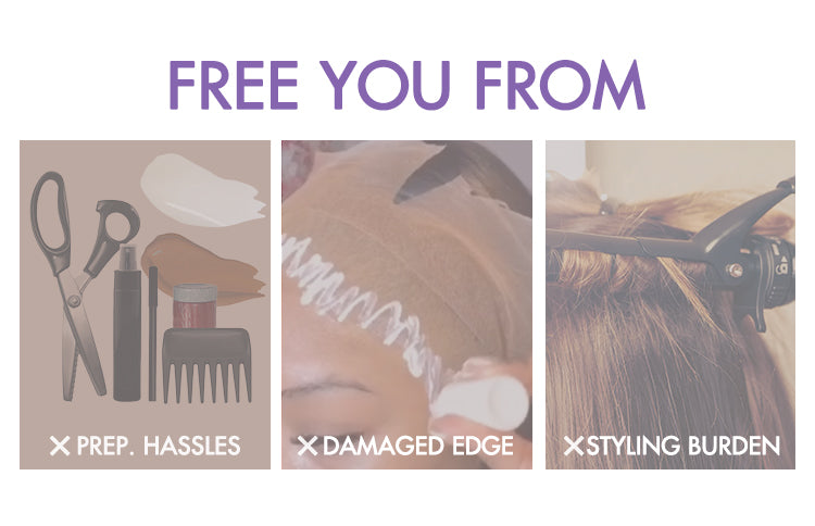 Put On & Go Silky Straight Headband Wig Beginner Friendly 100% Human Hair (Get Free Trendy Headbands) - US ONLY-05