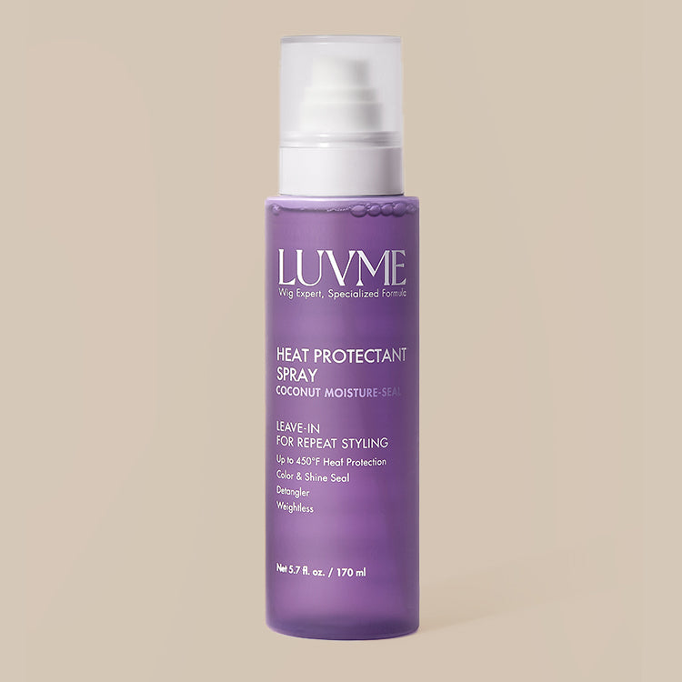 US Only | Heat Protectant Spray, Leave-in Conditioner, up to 450℉ Heat Protection, Color & Shine Seal | LUVME HAIR™-08