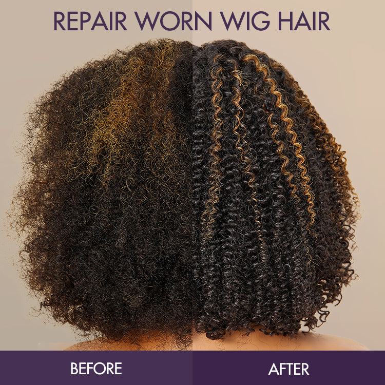 Wig Renewal Hair Oil, Repairs Dry & Damaged Hair, Boosts Shine, Controls Frizz | US ONLY