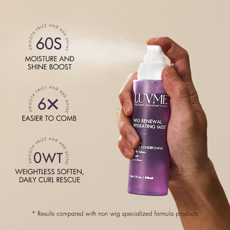 Wig Renewal Hydrating Mist, Leave-in Conditioning, All-day Hydration | US ONLY
