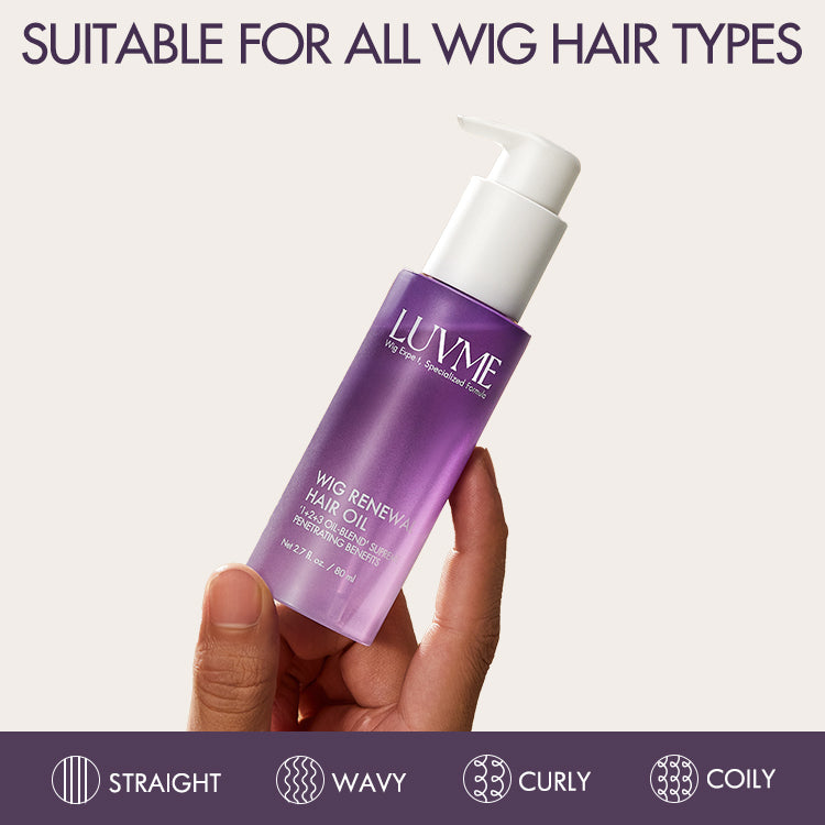 US Only | Wig Renewal Hair Oil, Repairs Dry & Damaged Hair, Boosts Shine, Controls Frizz-09