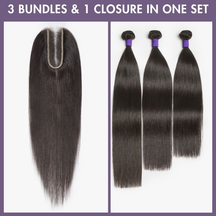 Upgraded Brazilian Hair | HD Lace Deep Part 2x6 Closure with 3 Bundles Virgin Hair (Straight / Body Wave)-11