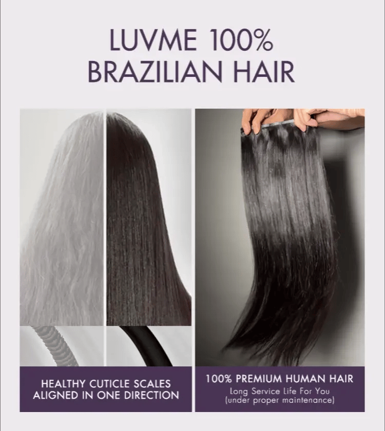 Straight / Body Wave / Kinky Curly / Yaki Straight / Kinky Straight / Messy Curly Clip in Hair Extensions Real Human Hair Pieces 135g 9pcs / 7pcs with Free Gift-24