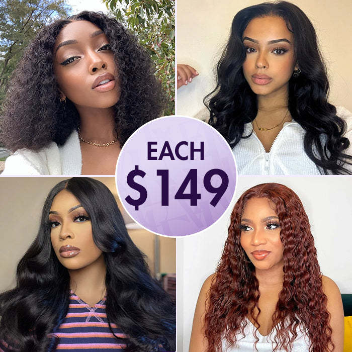 $149 Each | Final Deal |12-20 Inches | 4 Styles Available | Only 50 Left | No Code Needed