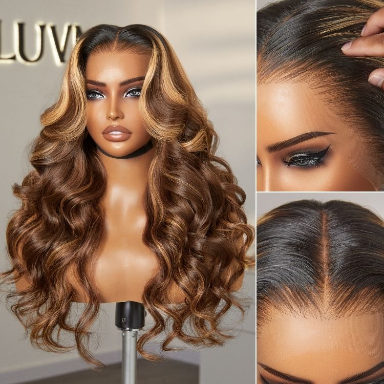 PreMax 2.0 Wigs - Nature Max Blonde Highlight Loose Body Wave Ear-to-ear Glueless 13x6 Frontal HD Lace Wig Pre-Cut Lace-20