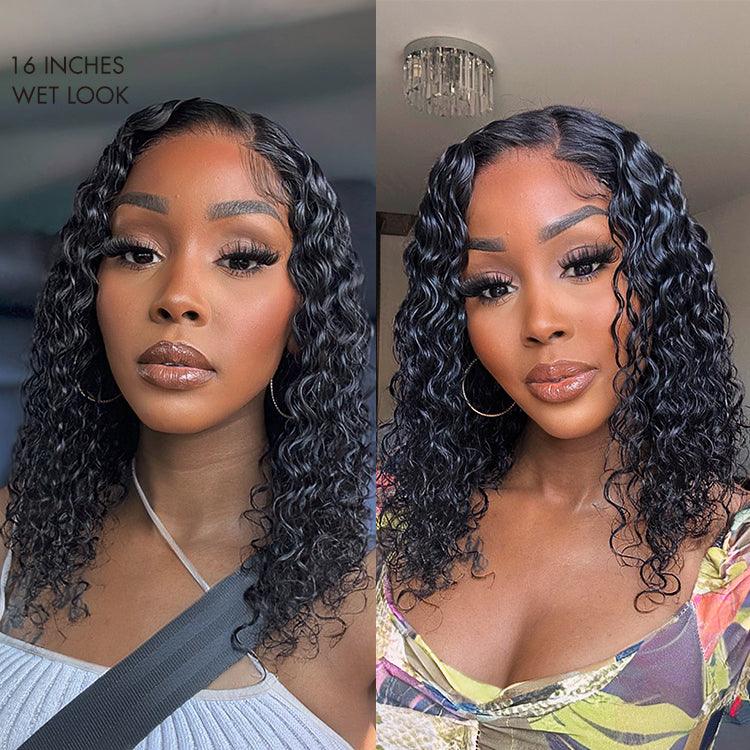 human hair wet n wavy