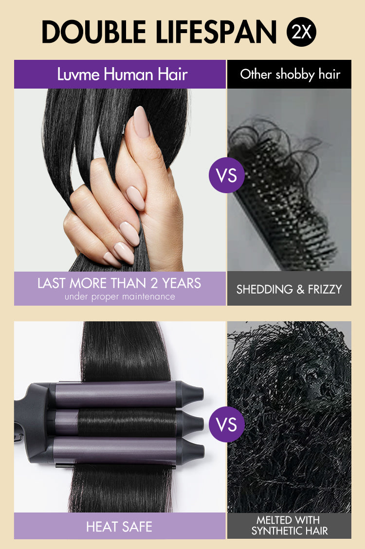 1pc Loose Wave Best 100% Human Hair Bundles-12