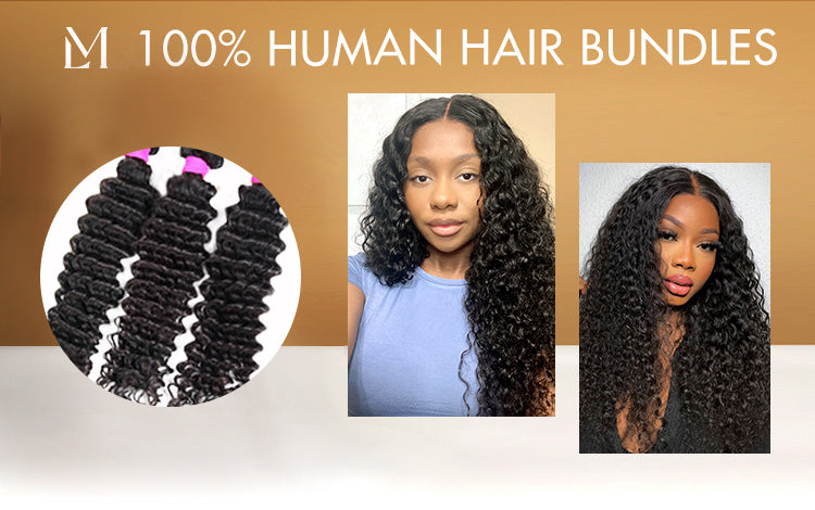3pcs Deep Wave 100% Virgin Human Hair Curly Bundles-04