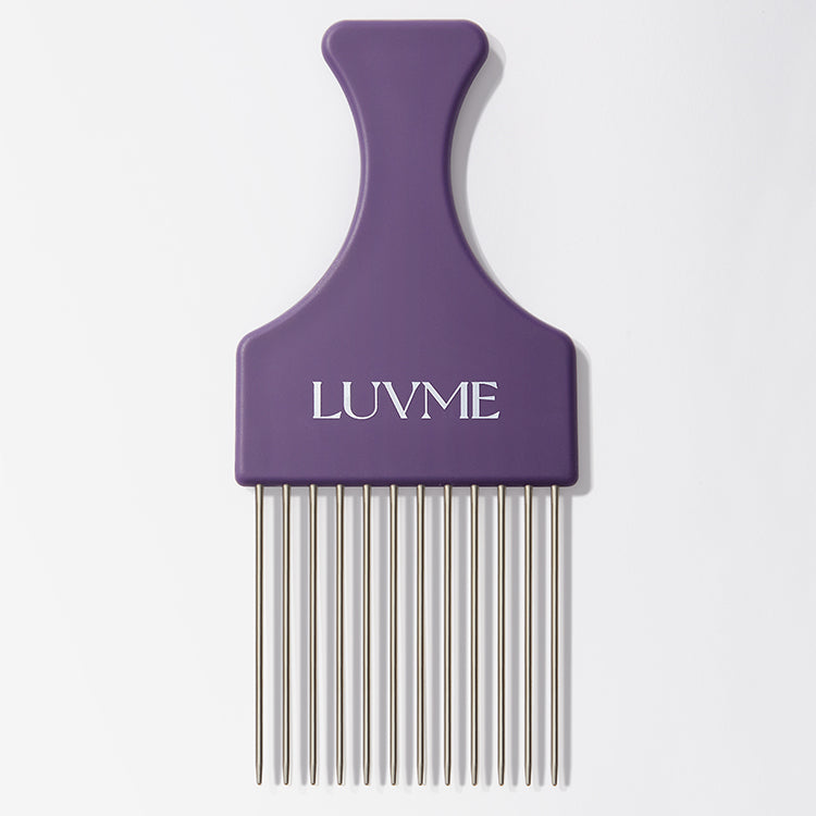 1pc Hair Pick Comb, Afro Hair Styling Tool for Natural Curly Hair-07