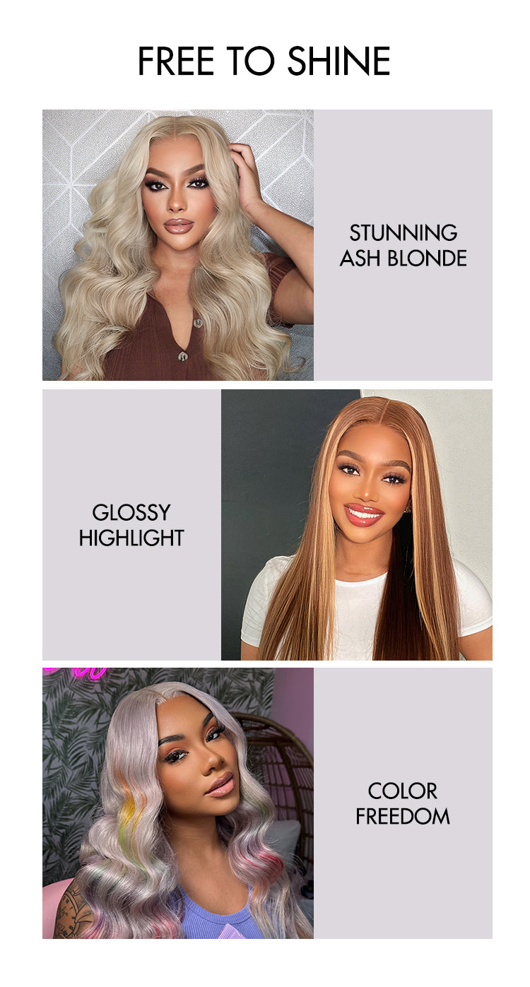 PreMax Wigs - 180% Density Easily Redyed 613 Silky Straight 5x5 Closure HD Lace Glueless Mid Part Long Wig Pre-cut & Plucked & Bleached-02