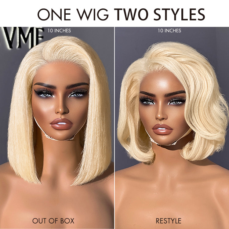 Special Deal | PreMax Wigs | Blonde 613 Silky Straight Glueless 5x5 Closure HD Lace Wig 100% Virgin Human Hair-02