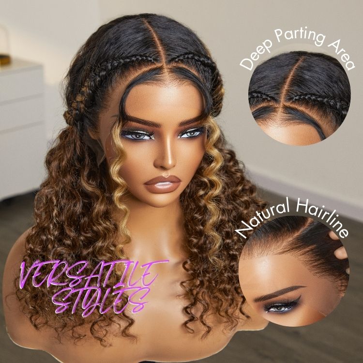 PreMax 2.0 Wigs | Nature Max Deep Wave Ear-to-ear Glueless 13x6 Frontal HD Lace Long Curly Wig-23
