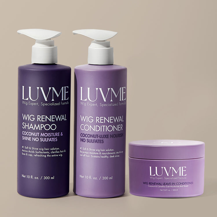US Only | Wig Renewal™ Shampoo+Conditioner+Leave-in Conditioner-01