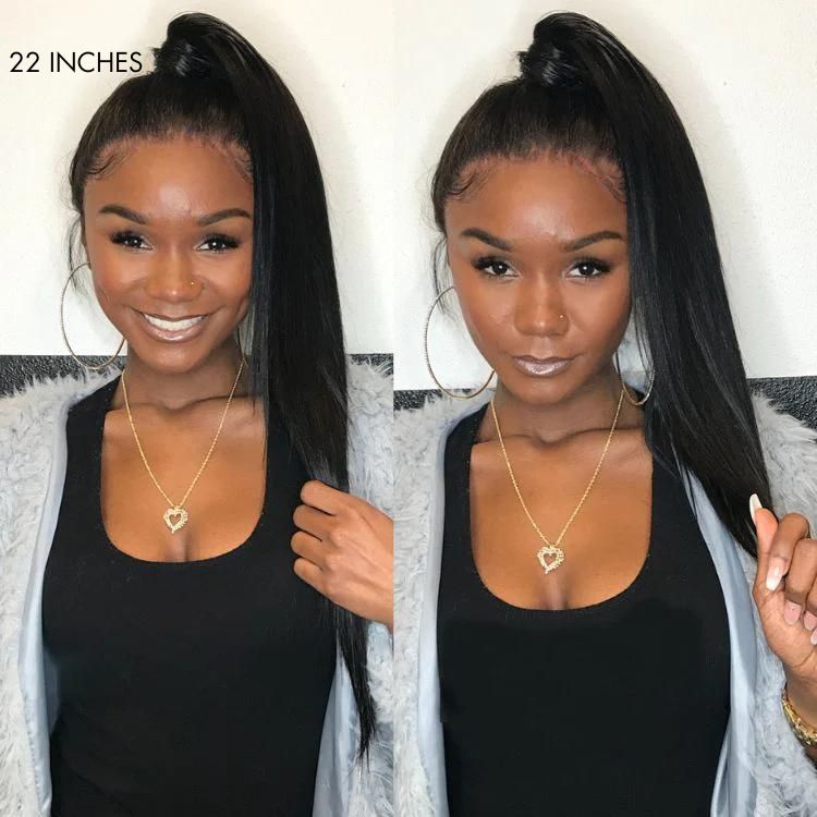 Virgin Human Hair Sleek Ponytail Easy to Wear | Upgraded 2.0-10