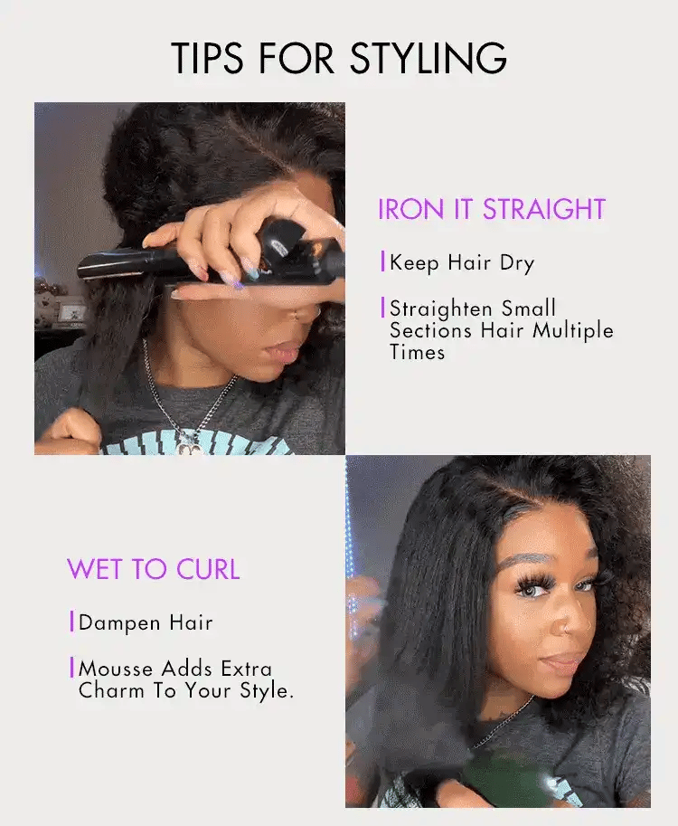 Wet and Wavy Brown Highlight Glueless 5x5 Closure Pre-Cut Lace Water Wave Wig-11