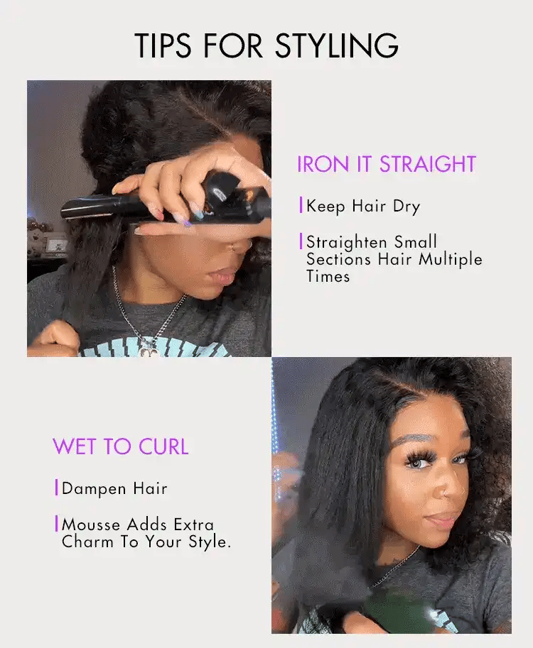 VIP DAY ONLY | 12 Inches Wet and Wavy | Water Wave 4x4 Closure Lace Glueless Side Part Short Wig 100% Human Hair-07