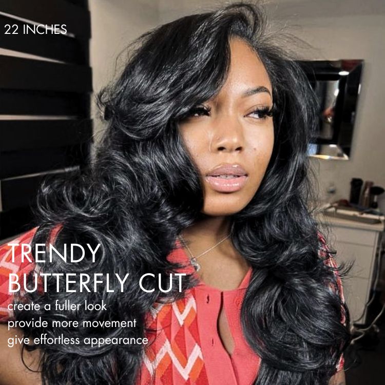Luvme Hair PartingMax Layered Cut Loose Body Wave 7x6 Closure HD Lace Wig Pre-Cut Lace  - US Only-12