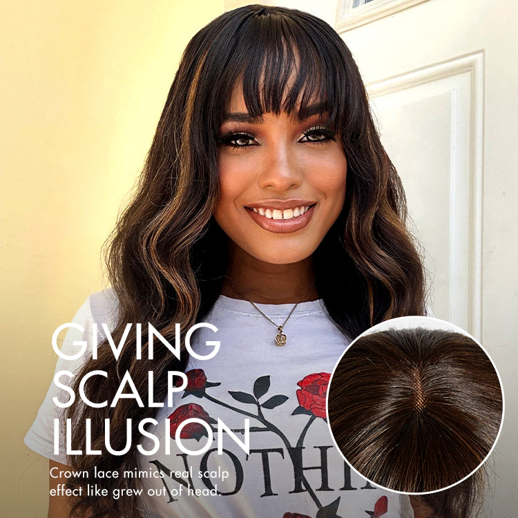 Blonde Highlight Styled